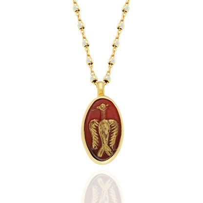 Avis Stone Chain Necklace